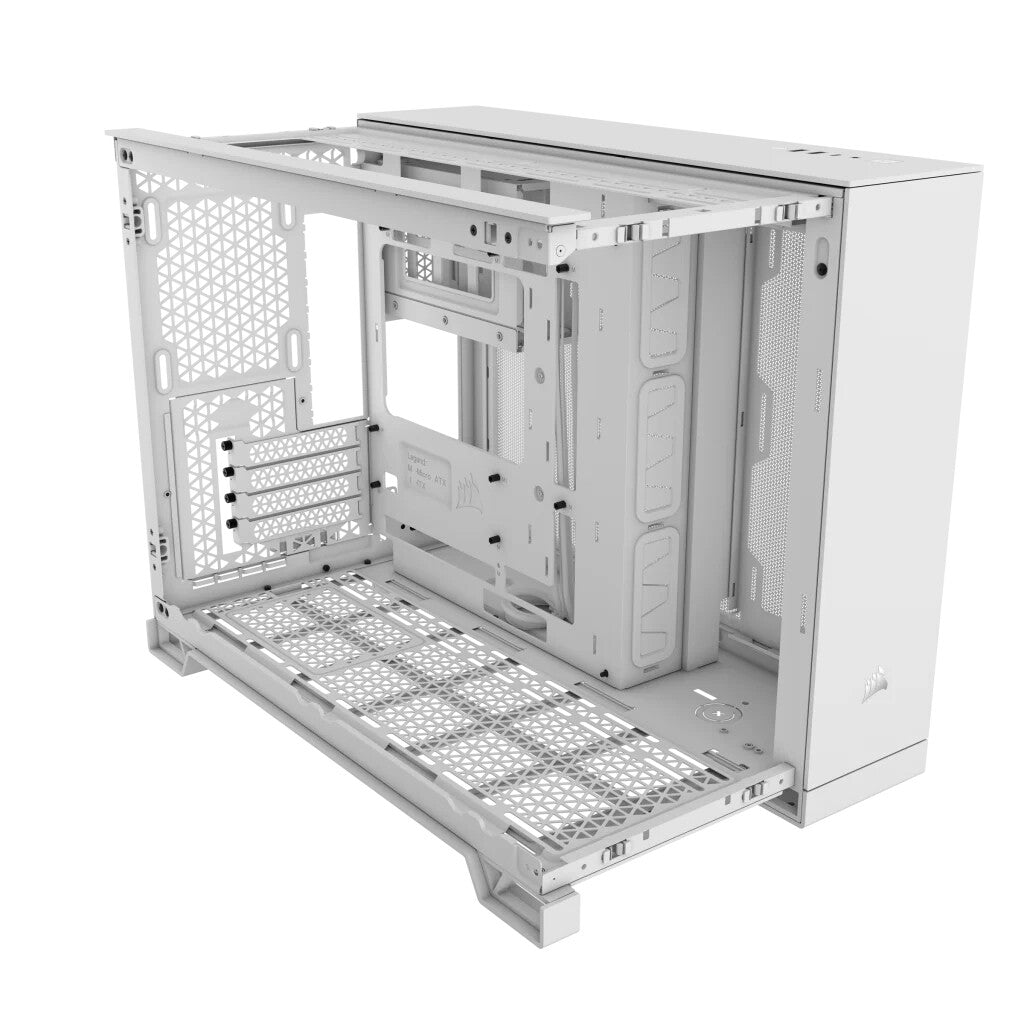Corsair 2500D Airflow - MicroATX Mini Tower Caser in White