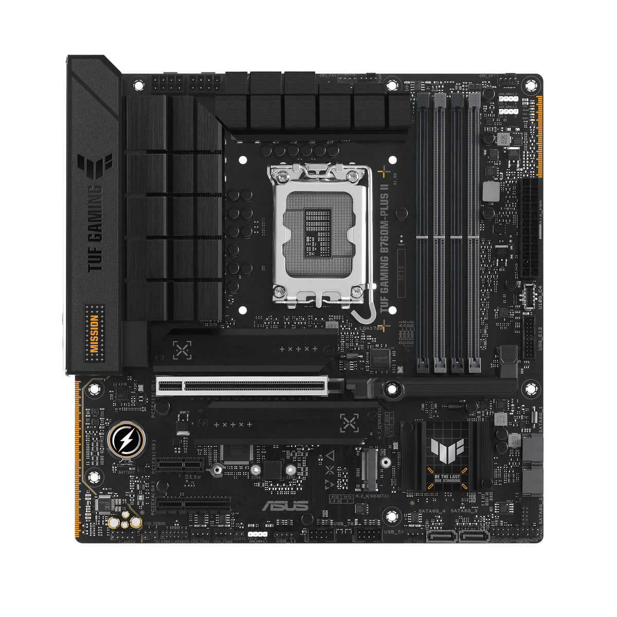 ASUS TUF GAMING B760M-PLUS II micro ATX motherboard - Intel B760 LGA 1700