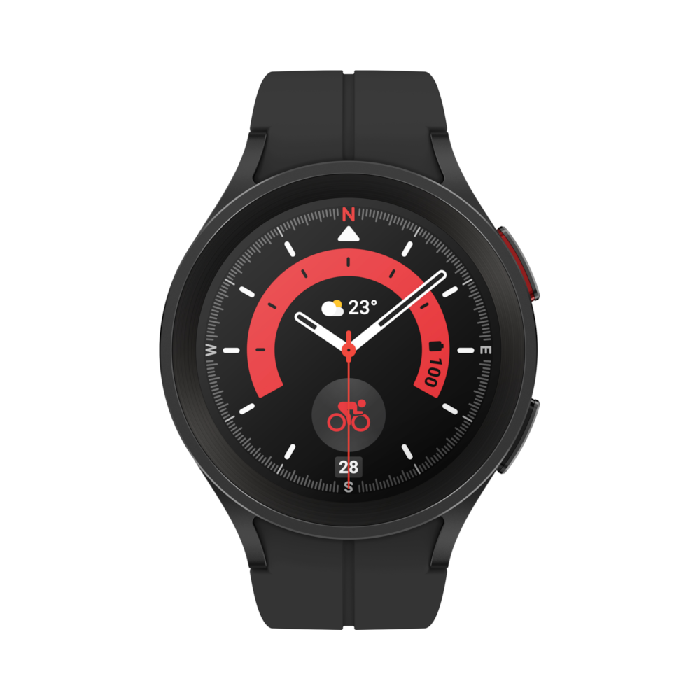 Samsung Galaxy Watch5 Pro - Black Titanium Case - 45MM - Refurbished
