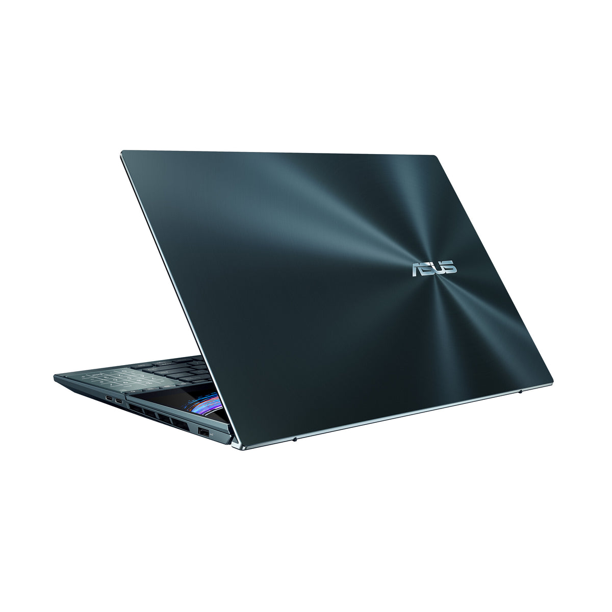 ASUS Zenbook Pro Duo 15 OLED Laptop - 39.6 cm (15.6&quot;) - Touchscreen - Intel® Core™ i9-12900H - 32 GB LPDDR5-SDRAM - 1 TB SSD - NVIDIA GeForce RTX 3070 Ti - Wi-Fi 6 - Windows 11 Home - Blue