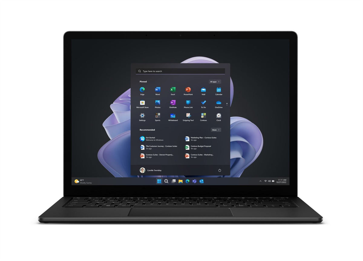 Microsoft Surface Laptop 5 i7-1265U Notebook 34.3 cm (13.5&quot;) Touchscreen Intel Core i7 16 GB LPDDR5x-SDRAM 512 GB SSD Wi-Fi 6 (802.11ax) Win