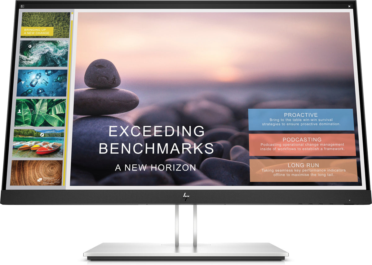 HP E24T G4 - 60.5 cm (23.8") 1920 x 1080p Full HD LED Touchscreen Monitor