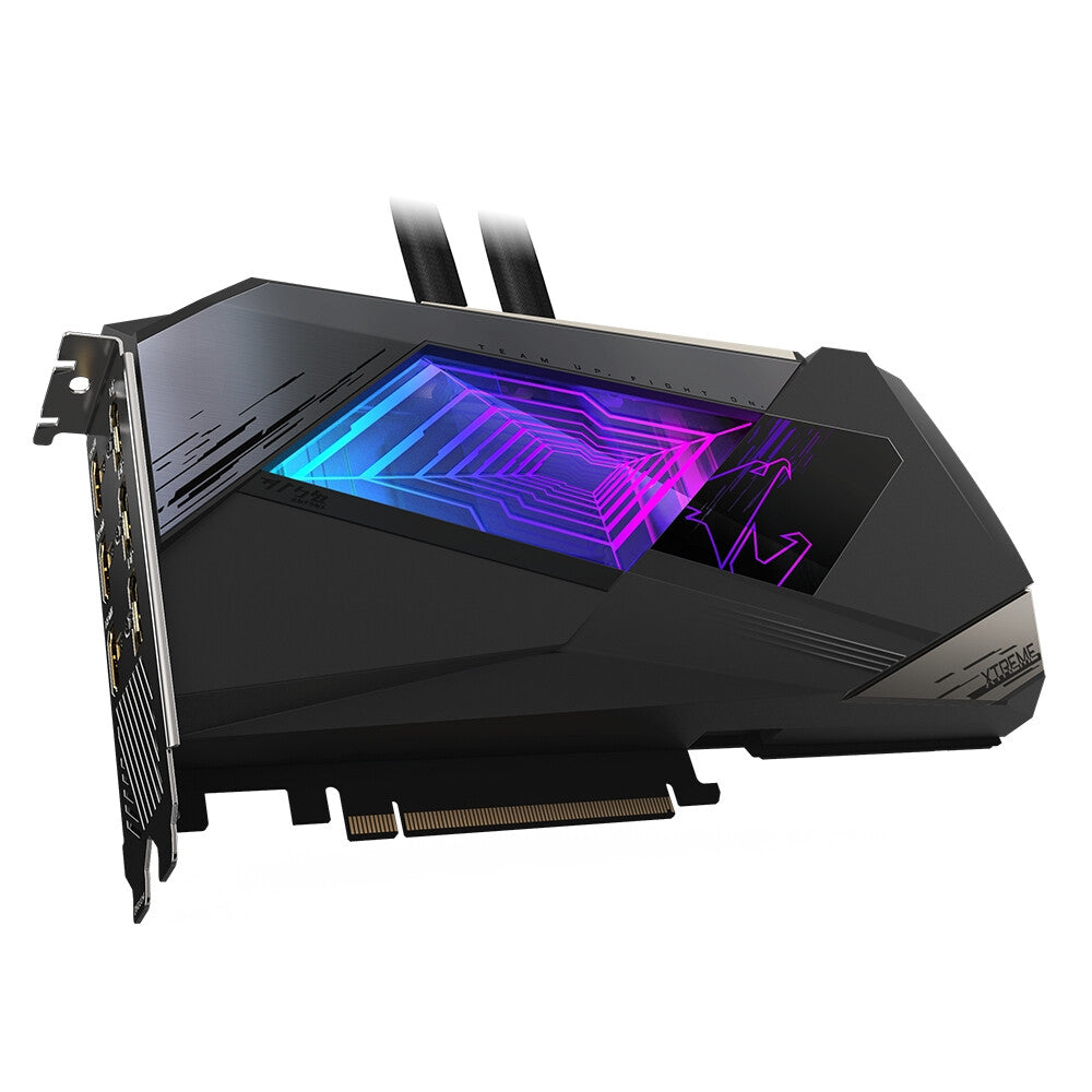 GIGABYTE AORUS XTREME WATERFORCE - NVIDIA 10 GB GDDR6X GeForce RTX 3080 graphics card