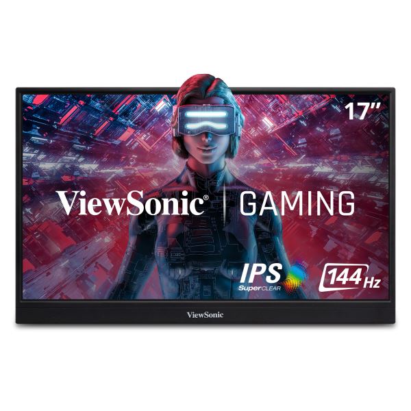 Viewsonic VX Series VX1755 Computer Monitor 43.2 cm (17") 1920 x 1080 pixels Full HD LED Black, Grey