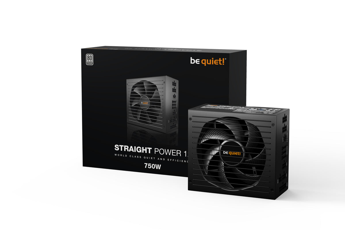 be quiet! Straight Power 12 - 750W 80+ Platinum Full Modular Power Supply Unit