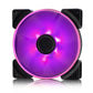 Fractal Design Prisma AL-14 PWM Computer Case Fan in Black / White - 140mm