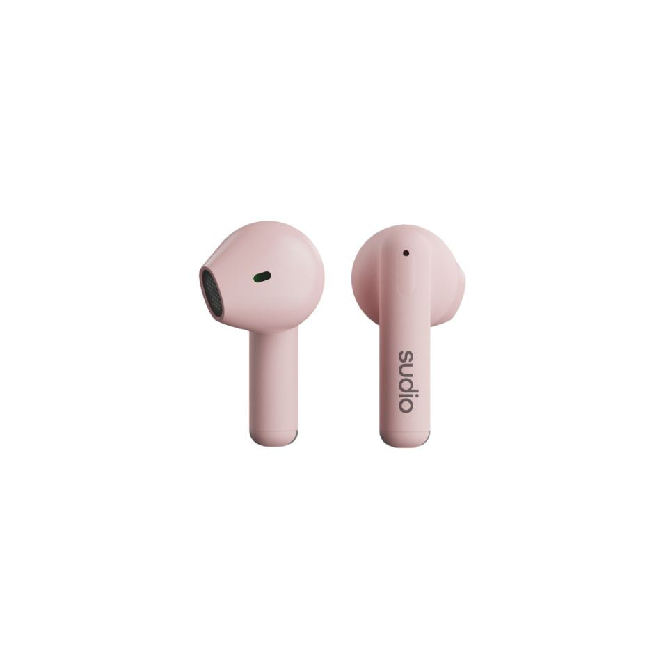 Sudio A1PNK headphones/headset True Wireless Stereo (TWS) In-ear Calls/Music USB Type-C Bluetooth Pink