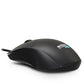 Urban Factory Cyclee - Wired USB Type-A Optical Mouse in Black - 1,200 DPI