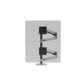 Ergotron LX Series 45-549-026 - Desk monitor / laptop mount for upto 101.6 cm (40")