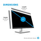 HP E24U G4 - 60.5 cm (23.8") - 1920 x 1080 pixels Full HD LCD USB-C Hub Monitor