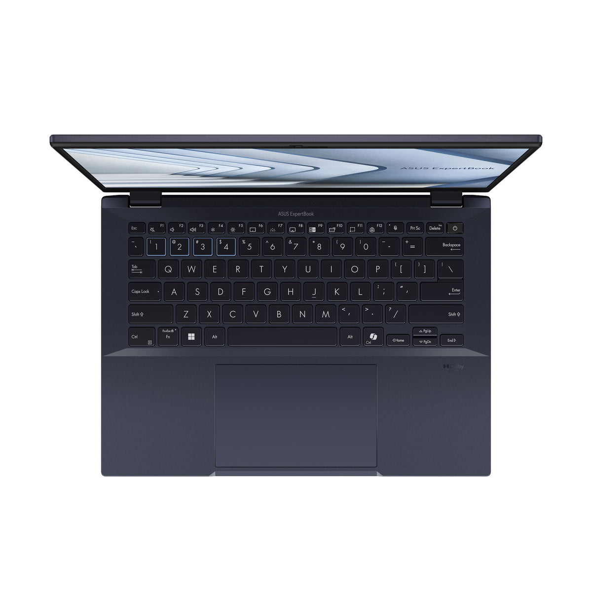 ASUS ExpertBook B5 Laptop - 40.6 cm (16") - Touchscreen - Intel Core Ultra 7 155U - 16 GB DDR5-SDRAM - 512 GB SSD - Wi-Fi 6E - Windows 11 Pro - Black