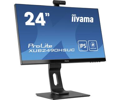 iiyama ProLite XUB2490HSUC-B1 Computer Monitor 60.5 cm (23.8") 1920 x 1080 pixels Full HD Black