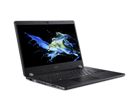 Acer TravelMate P2 Laptop - 35.6 cm (14") - Intel® Pentium® 6405U - 4 GB DDR4-SDRAM - 128 GB SSD - Wi-Fi 6 - Windows 10 Pro - Black