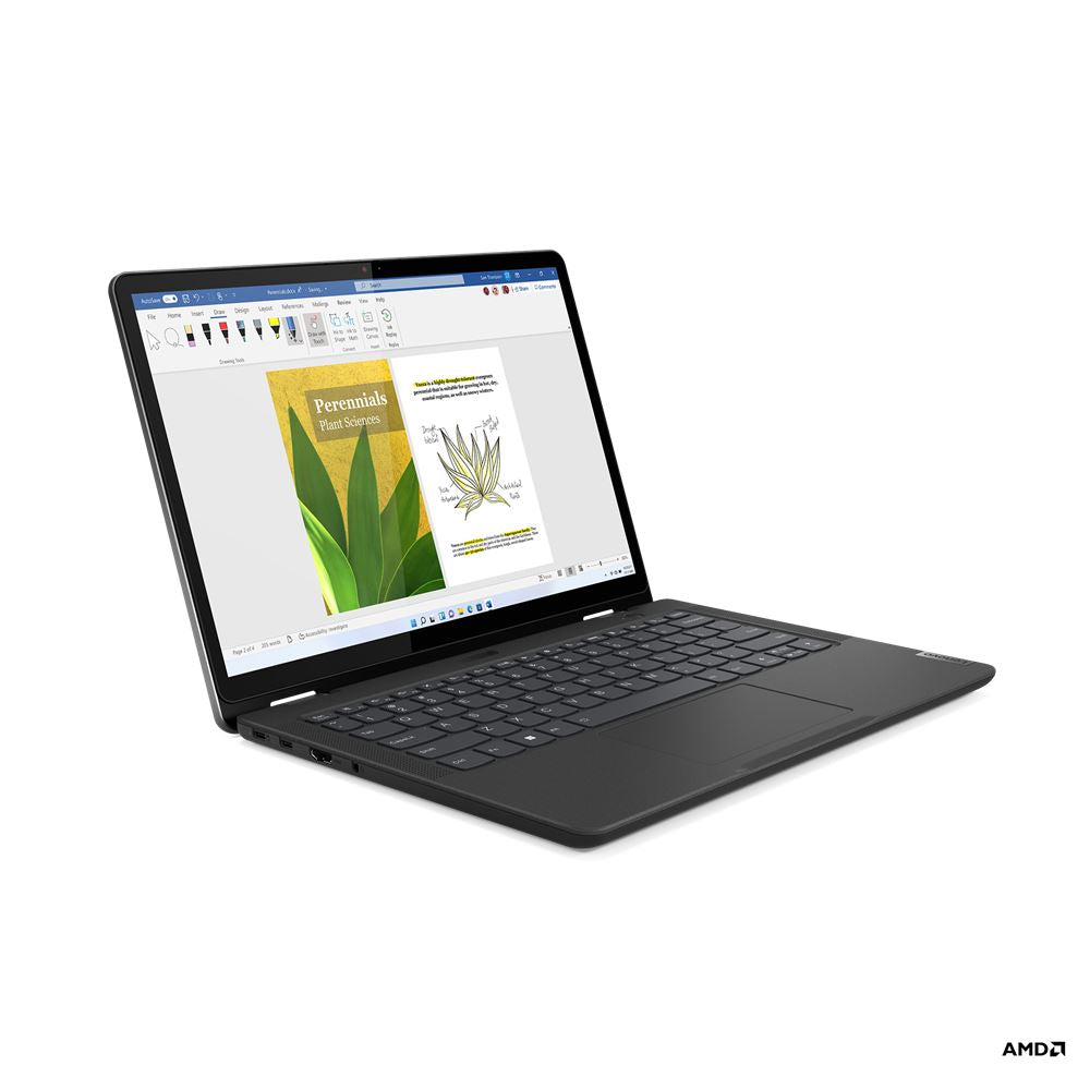 Lenovo 13w Yoga Hybrid (2-in-1) 13.3" - Touchscreen - AMD Ryzen 5 7530U - 8 GB DDR4-SDRAM - 256 GB SSD - Windows 11 Pro - Black