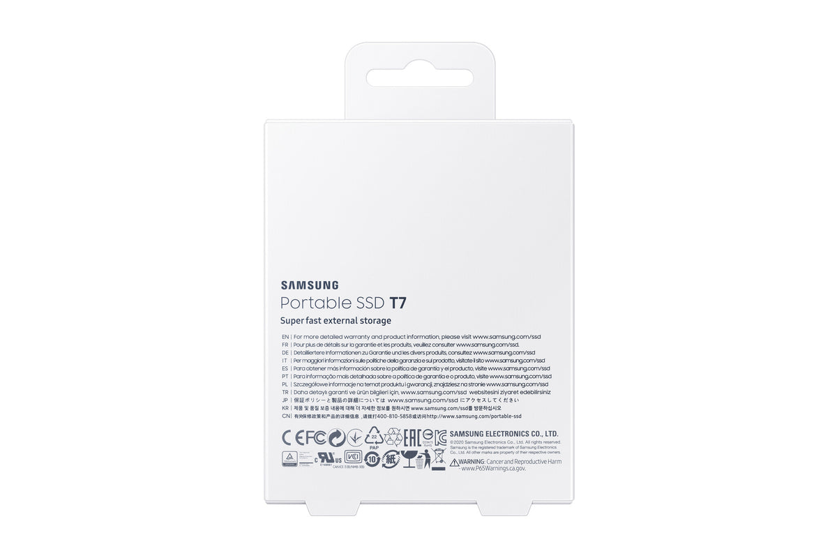 Samsung Portable 1 TB SSD T7