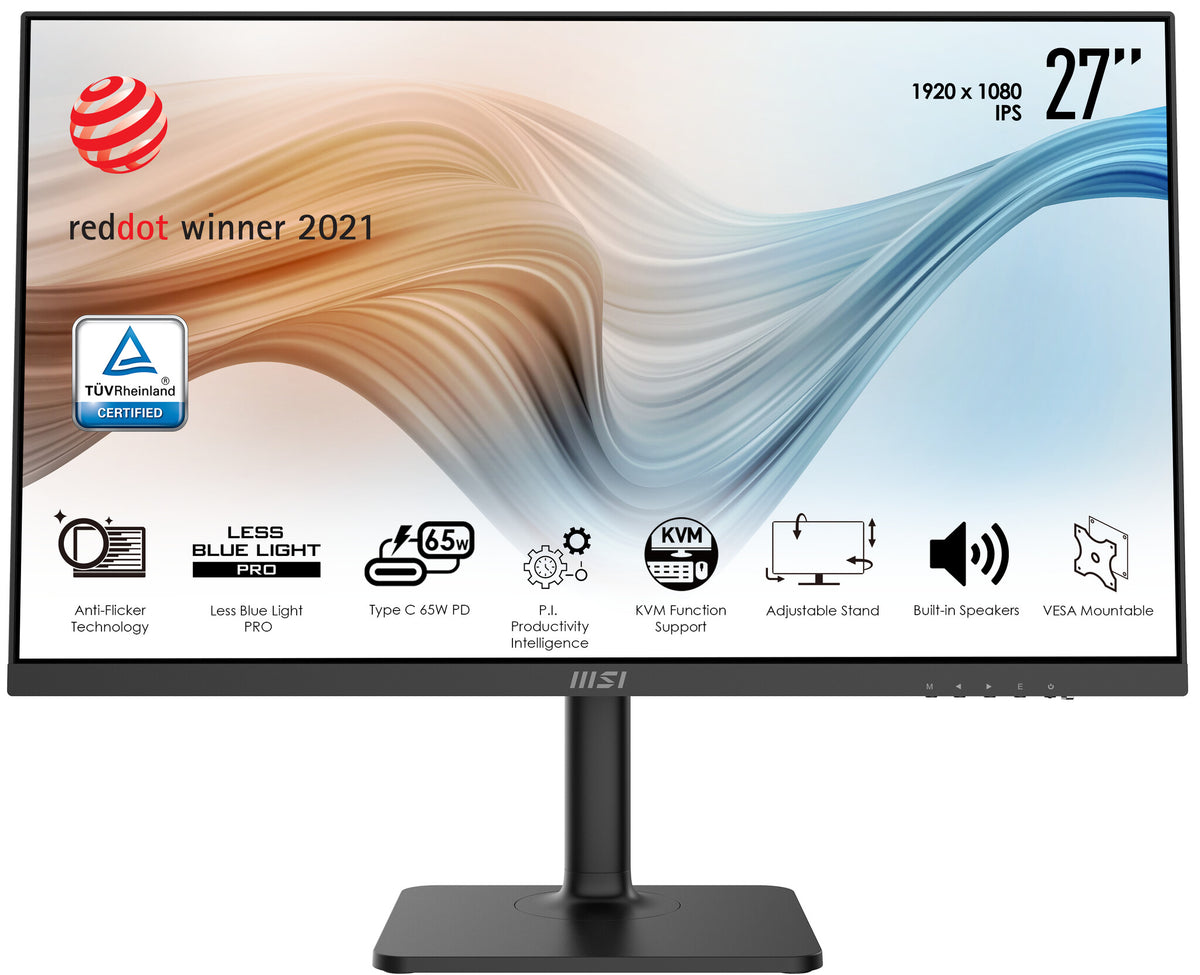 MSI Modern MD272P - 68.6cm (27") - 1920 x 1080 pixels FHD Monitor