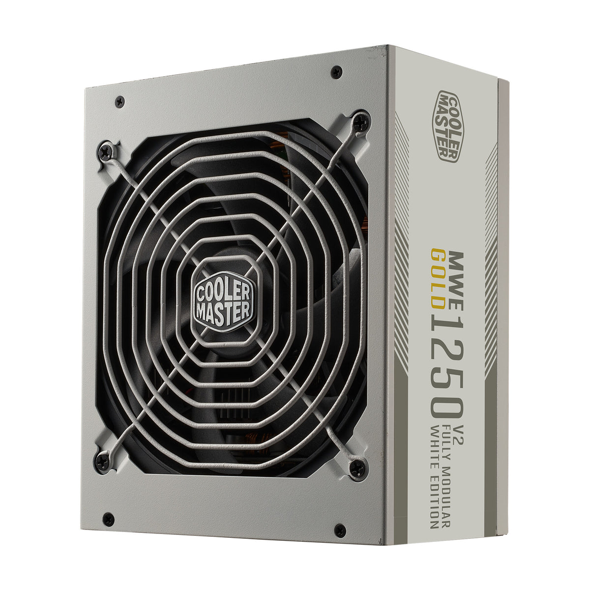 Cooler Master MWE - 1250W 80+ Gold Fully Modular Power Supply Unit - White Version