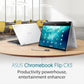ASUS Chromebook Flip - 39.6 cm (15.6") - Touchscreen - Intel® Core™ i5-1135G7 - 8 GB LPDDR4x-SDRAM - 256 GB SSD - Wi-Fi 6 - ChromeOS - White