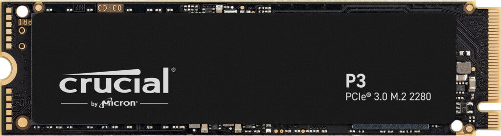 Crucial P3 - PCI Express 3.0 3D NAND NVMe M.2 SSD - 1 TB