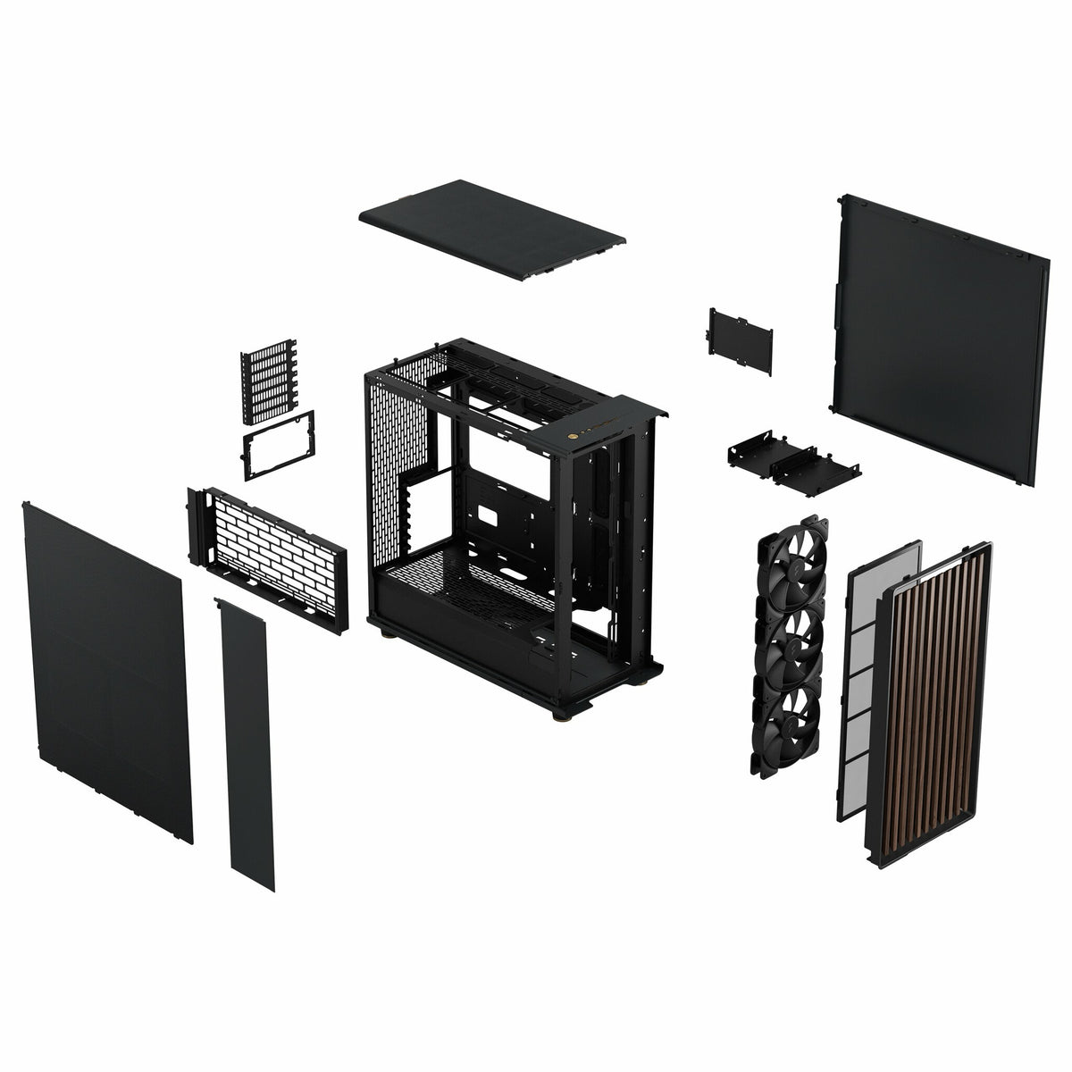 Fractal Design North XL - ATX Full Tower Case in Black / Charcoal