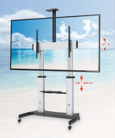 Manhattan 461672 - Trolley TV Stand for 152.4 cm (60") to 2.54 m (100")
