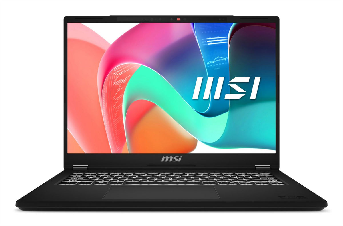 MSI Modern 14 H D2RMG-297UK Intel Core 7 240H Laptop 35.6 cm (14") Full HD+ 16 GB DDR4-SDRAM 512 GB SSD Wi-Fi 6E (802.11ax) Windows 11 Home Black