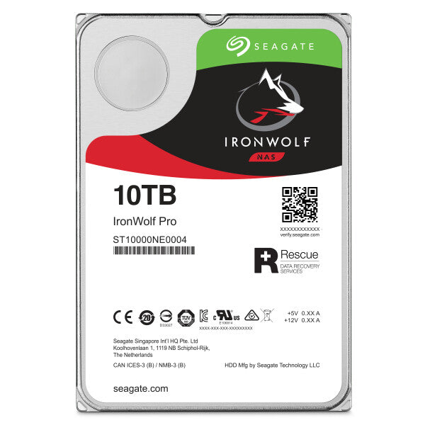 Seagate IronWolf Pro - Serial ATA III 3.5" Internal hard drive - 10 TB