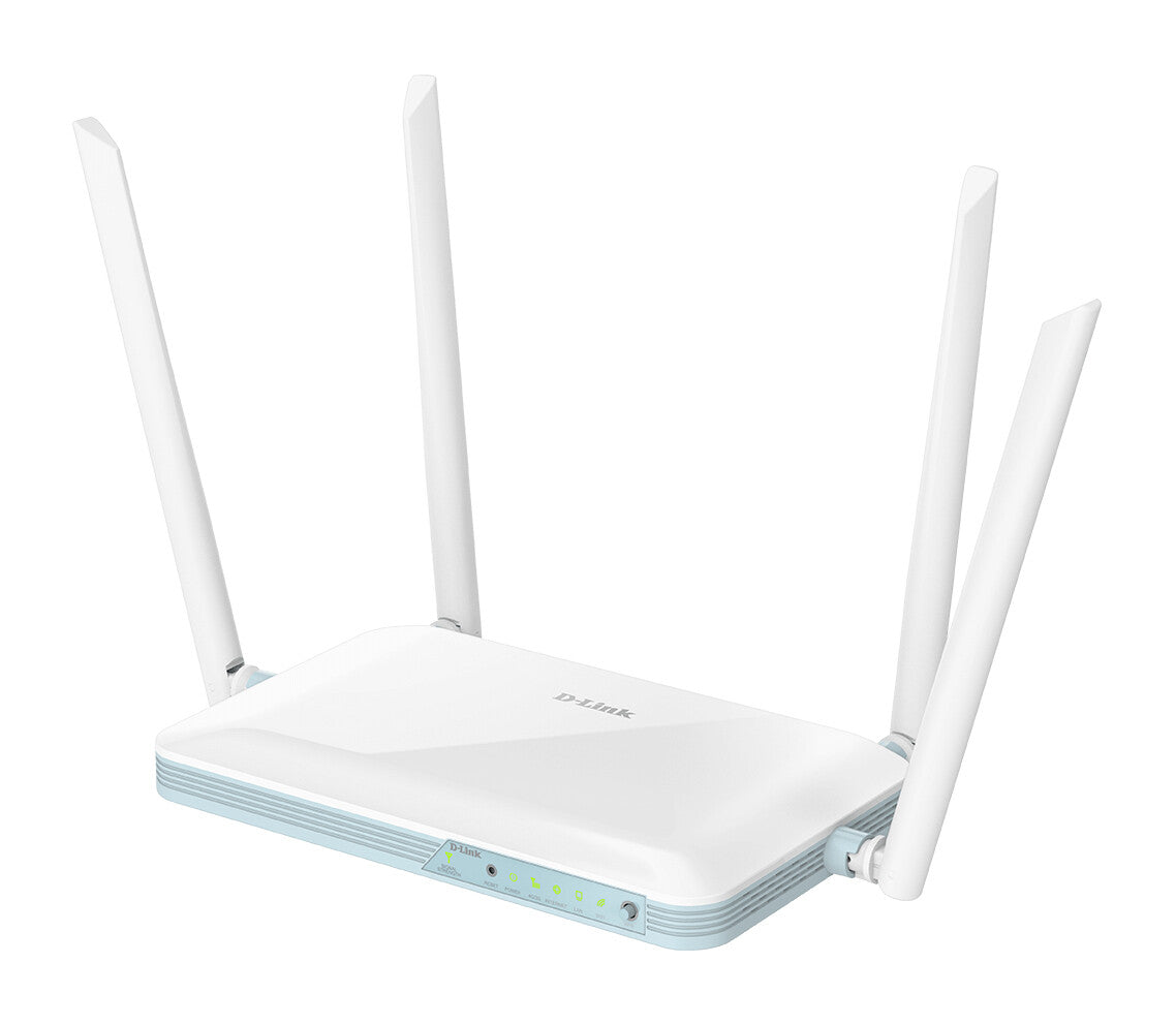 D-Link EAGLE PRO AI N300 - Fast Ethernet Single-band (2.4 GHz) Wi-Fi 4 Smart Router