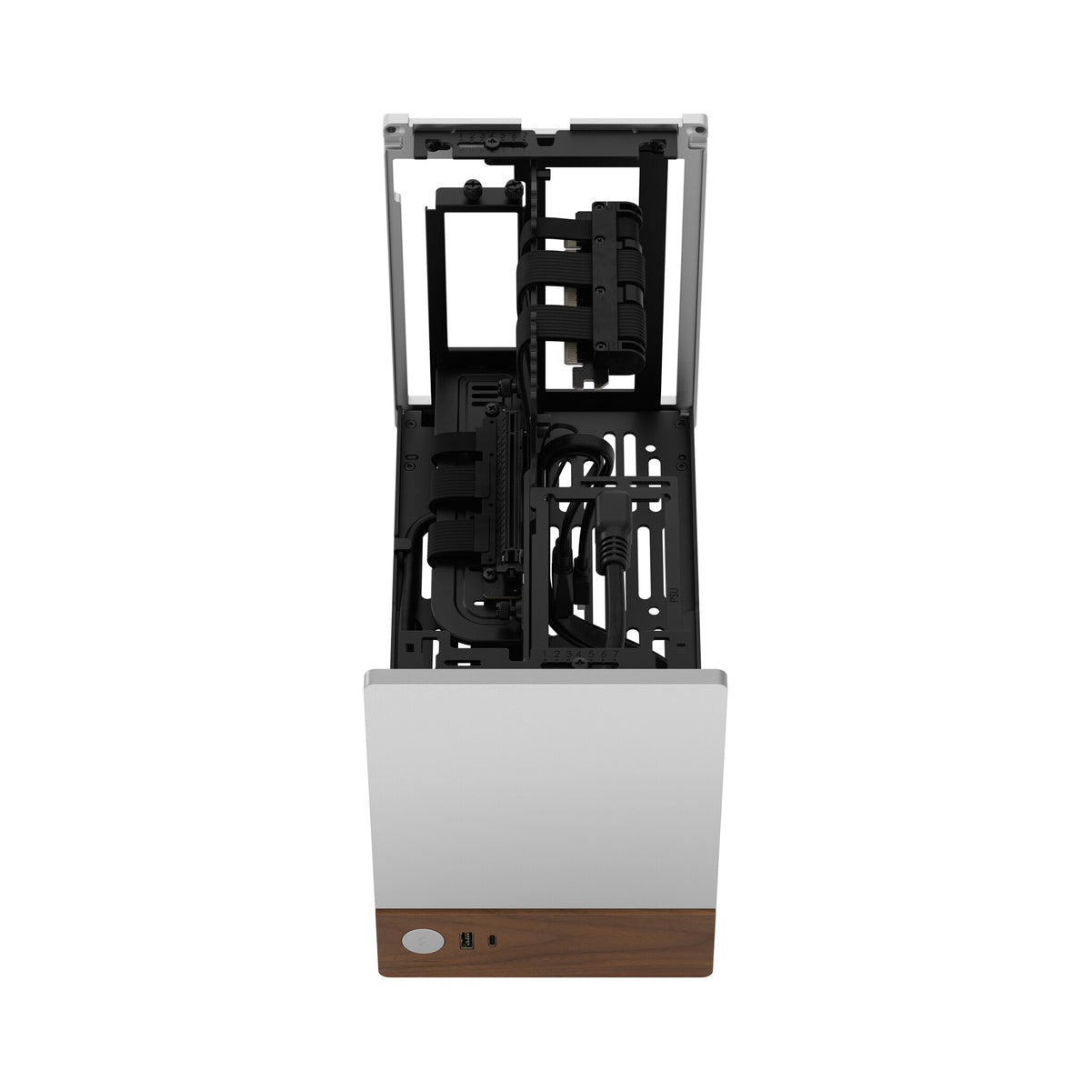 Fractal Design Terra - Mini ITX Desktop Case in Silver