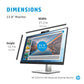 HP E24D G4 - 60.5 cm (23.8") - 1920 x 1080 pixels Full HD LED Monitor