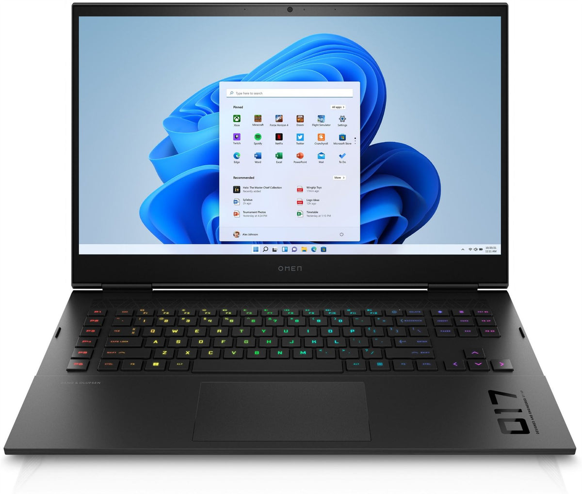 OMEN by HP 17-cm2000na Laptop 43.9 cm (17.3") Quad HD Intel® Core™ i7 i7-13700HX 16 GB DDR5-SDRAM 1 TB SSD NVIDIA GeForce RTX 4070 Wi-Fi 6E (802.11ax) Windows 11 Home Black