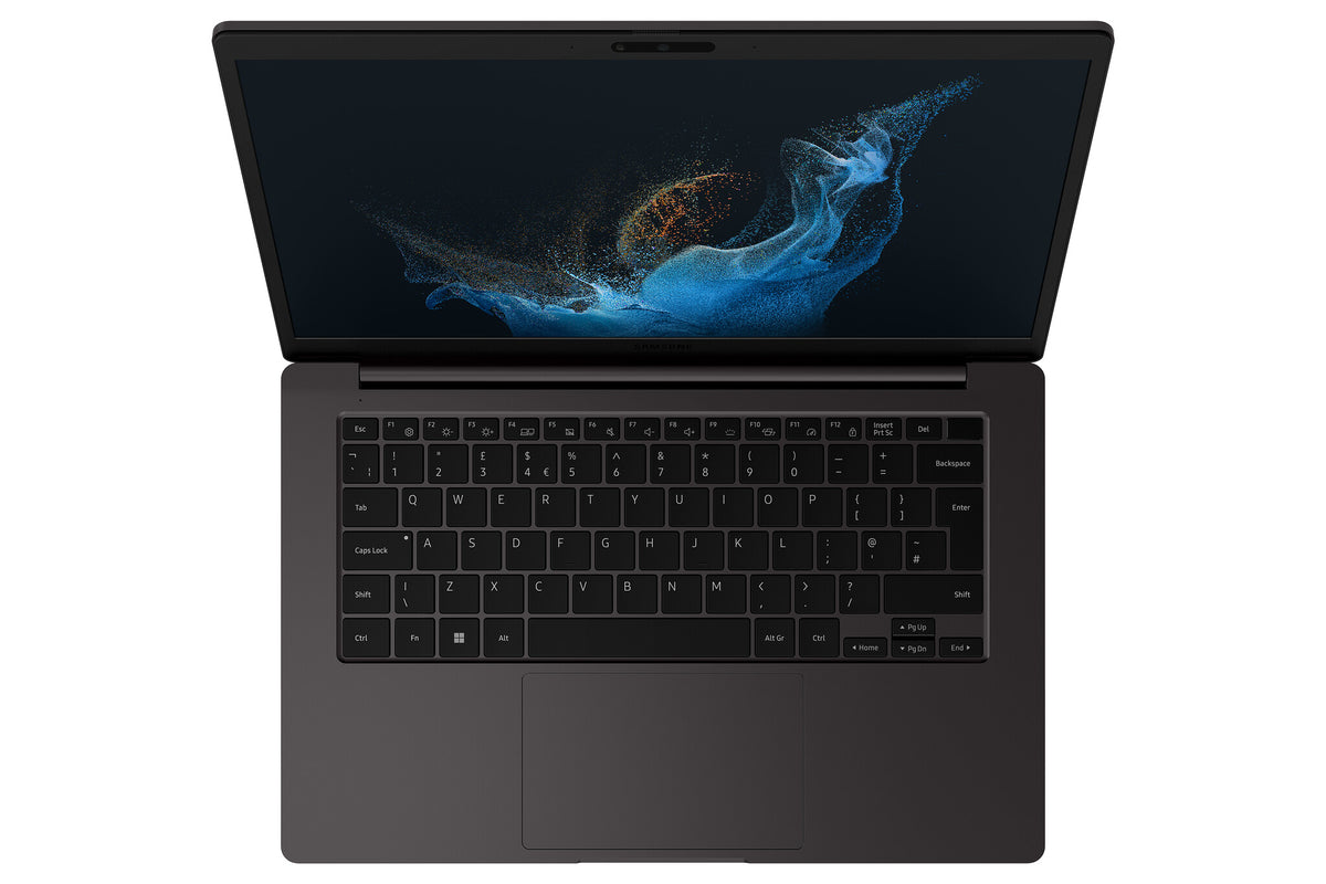Samsung Galaxy Book2 Laptop - 35.6 cm (14") - Intel® Core™ i5-1240P - 8 GB DDR4-SDRAM - 256 GB SSD - Wi-Fi 6E - Windows 11 Pro - Graphite