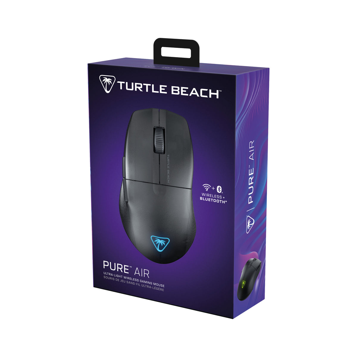 Turtle Beach Pure Air - Ultra-Light RGB Wireless Gaming Mouse in Black - 26,000 DPI