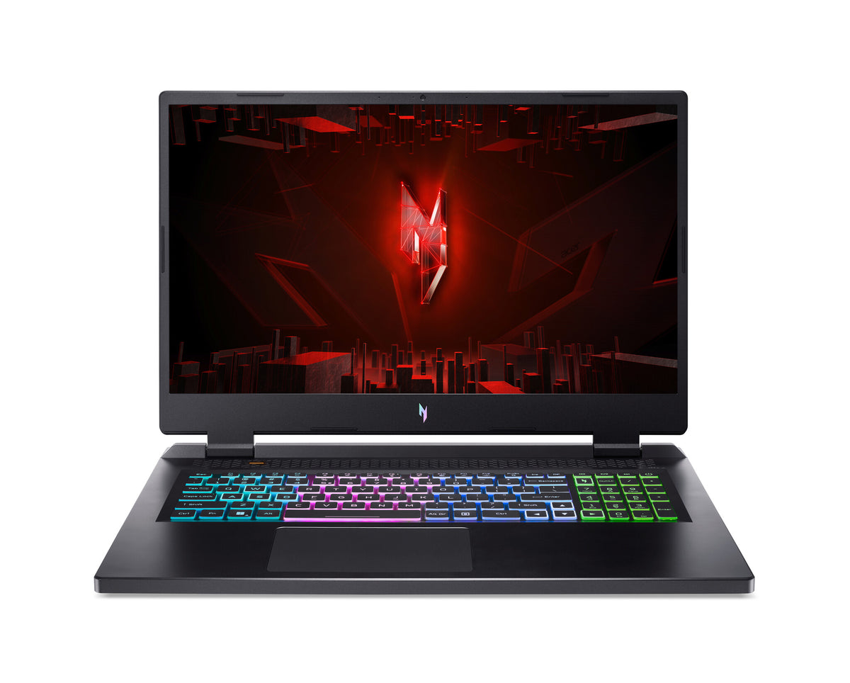 Acer Nitro 17 AN17-41 Gaming Laptop - 43.9 cm (17.3") - AMD Ryzen™ 7 7735HS - 32 GB DDR5-SDRAM - 1.51 TB HDD+SSD - NVIDIA GeForce RTX 4070 - Wi-Fi 6 - Windows 11 Home - Black
