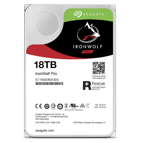 Seagate IronWolf Pro - Serial ATA III 3.5&quot; Internal hard drive - 18 TB