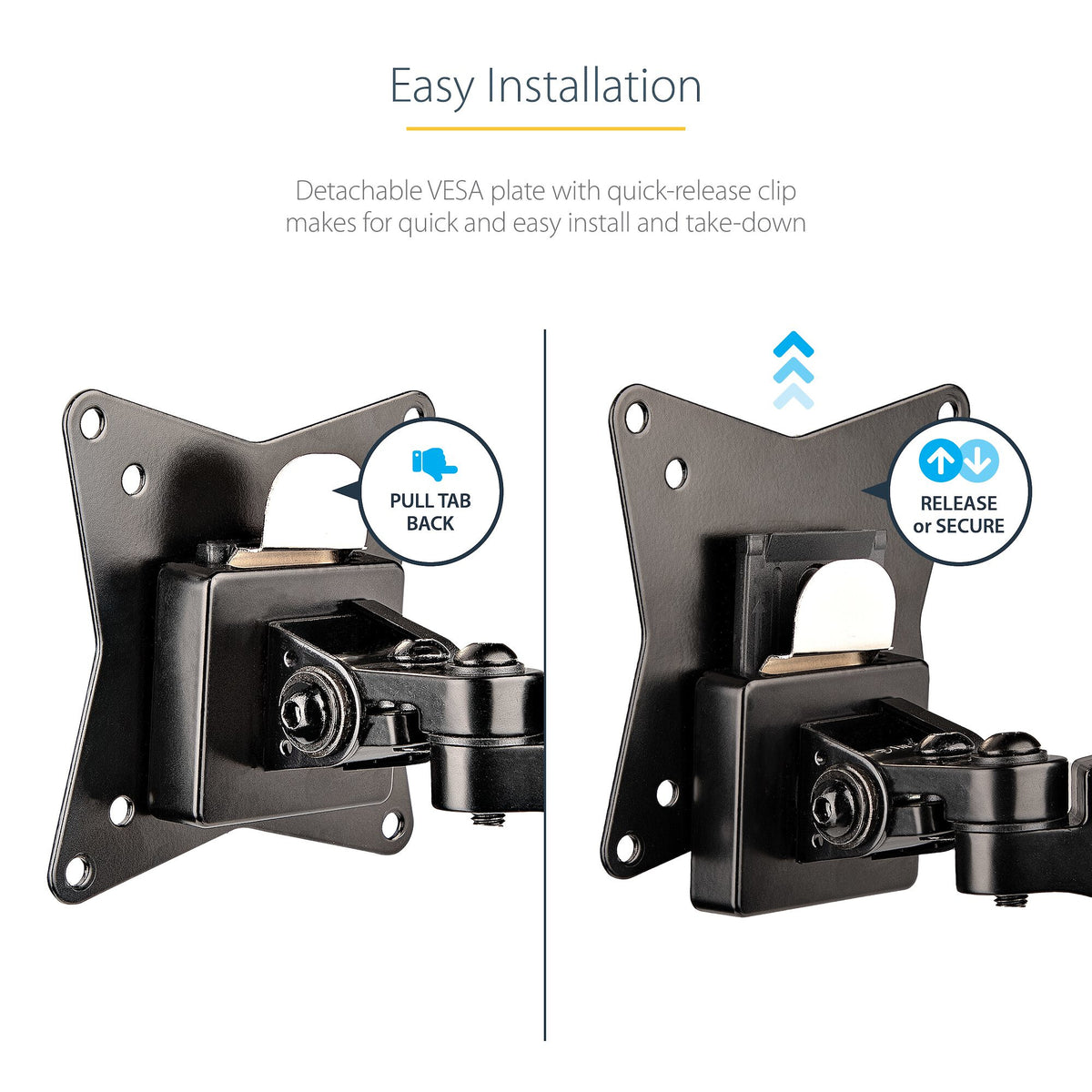 StarTech.com ARMPIVOTE2 - Desk monitor mount for 81.3 cm (32") to 124.5 cm (49")