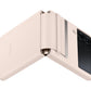 Samsung Flap Leather Cover for Galaxy Z Flip4 in Peach