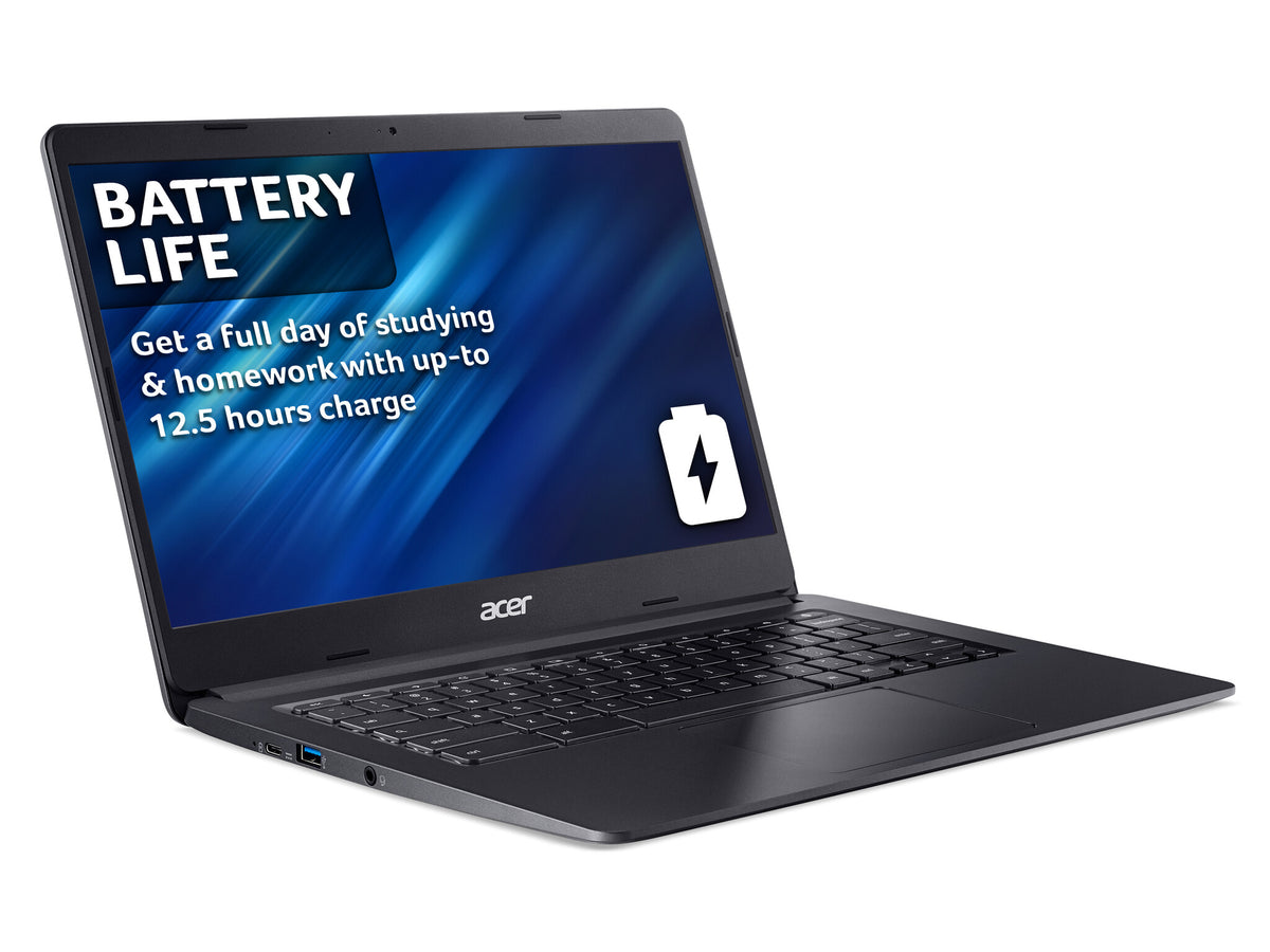 Acer Chromebook 314 - 35.6 cm (14") - Touchscreen - Intel® Celeron® N4020 - 4 GB LPDDR4-SDRAM - 32 GB eMMC - ChromeOS for Enterprise - Black