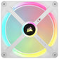 Corsair iCUE LINK QX140 RGB - PWM Computer Case Fan in White - 140mm (Pack of 2)