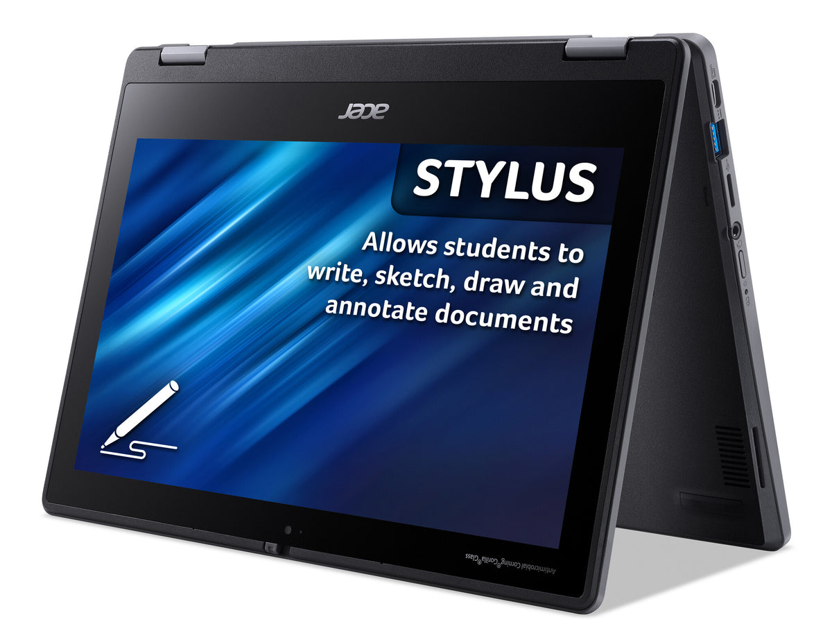 Acer Chromebook Spin 511 Hybrid (2-in-1) - 29.5 cm (11.6") - Touchscreen -  Intel® Celeron® N4500 - 4 GB LPDDR4x-SDRAM - 64 GB eMMC - Wi-Fi 6 - Black
