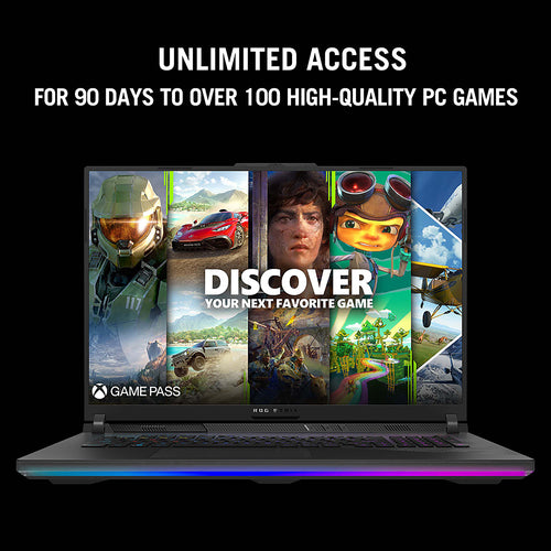 ASUS ROG Strix SCAR 18 Laptop - 45.7 cm (18&quot;) - Intel® Core™ i9-14900HX - 32 GB DDR5-SDRAM - 2 TB SSD - NVIDIA GeForce RTX 4090 - Wi-Fi 6E - Windows 11 Home - Black