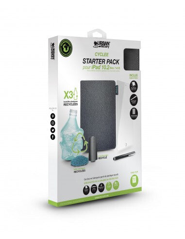 Urban Factory GREENEE Eco Flip Tablet Case for 10.2&quot; iPad in Grey