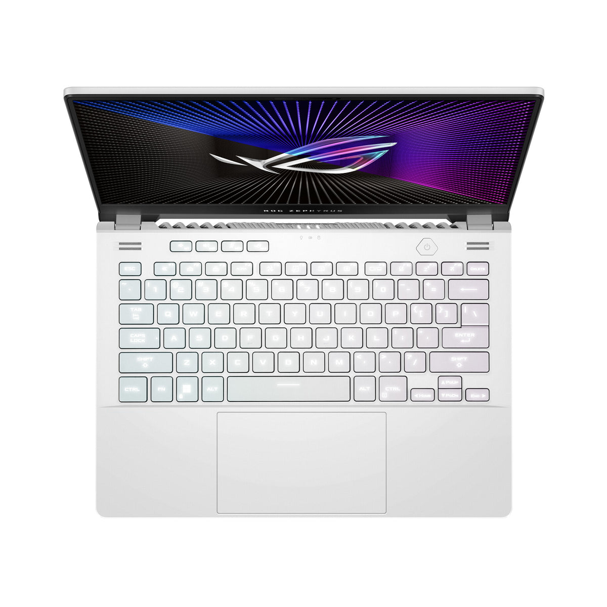 ASUS ROG Zephyrus G14 Laptop - 35.6 cm (14") - AMD Ryzen™ 9 7940HS - 32 GB DDR5-SDRAM - 1 TB SSD NVIDIA - GeForce RTX 4080 - Wi-Fi 6E - Windows 11 Home - White