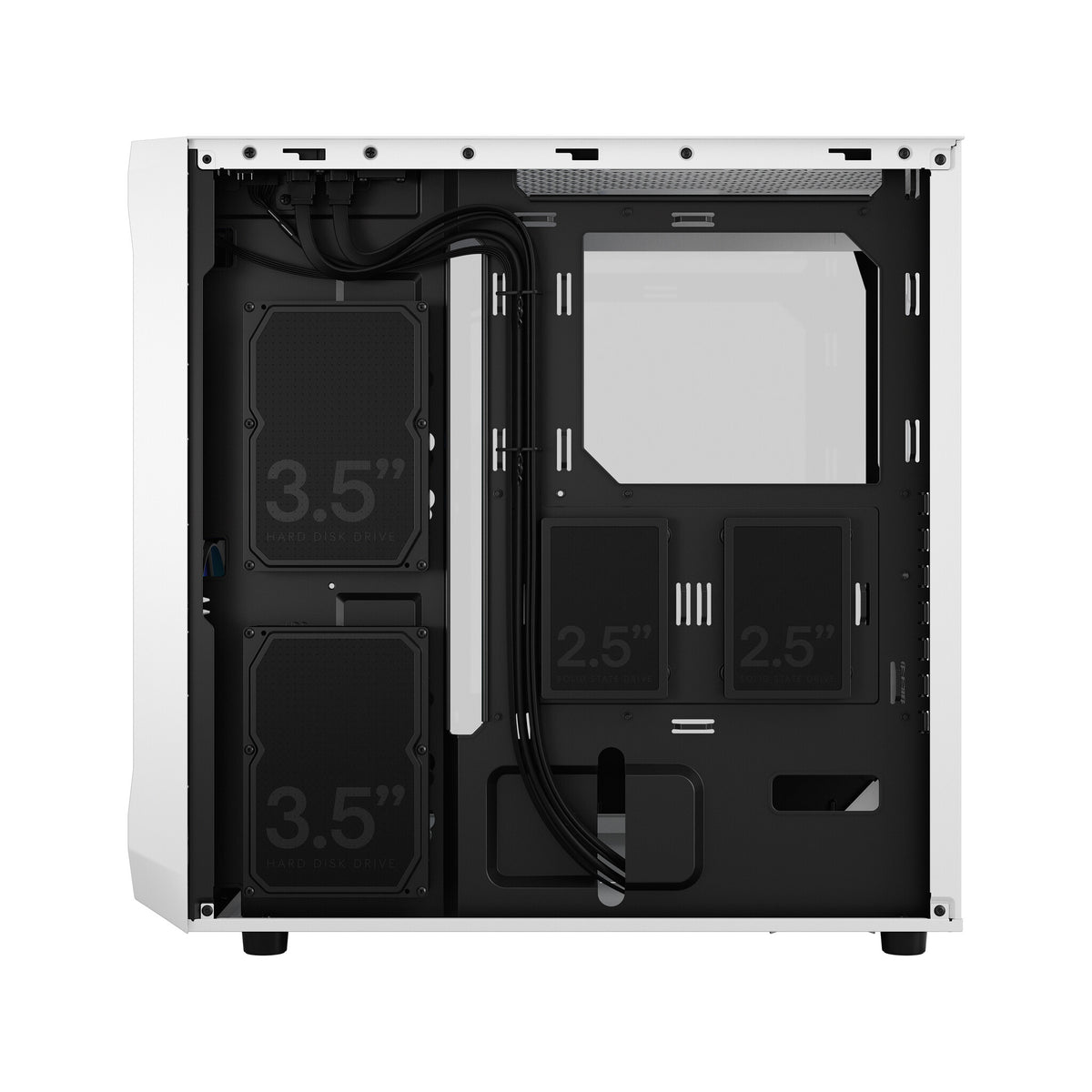 Fractal Design Focus 2 RGB - ATX Mid Tower Case in White
