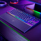 Razer Ornata V3 Tenkeyless - USB Wired RGB Mecha-membrane Gaming Keyboard in Black (QWERTY UK)