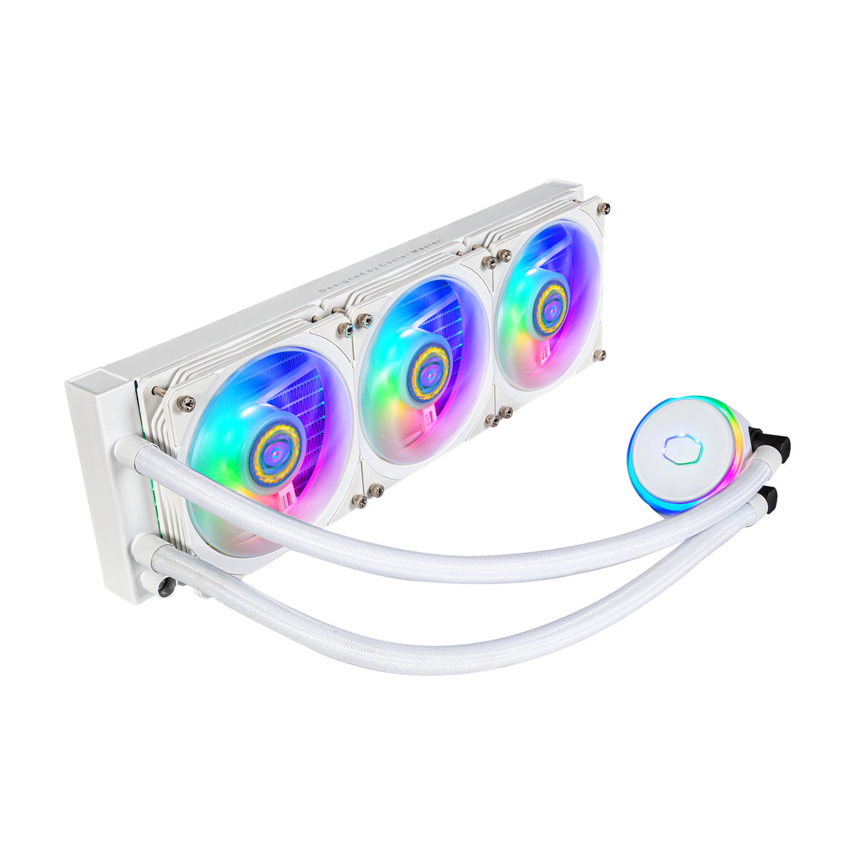 Cooler Master MasterLiquid PL360 Flux "White Edition" - 360mm Liquid CPU Cooler