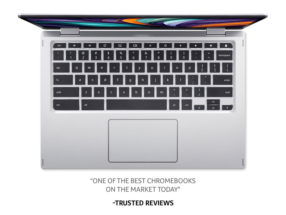 Acer Chromebook Spin 513 CP513-1H Laptop - 33.8 cm (13.3") -  Touchscreen - Qualcomm Snapdragon 7c (Gen 2) - 8 GB LPDDR4x-SDRAM - 64 GB eMMC - Wi-Fi 5 - Chrome OS - Silver