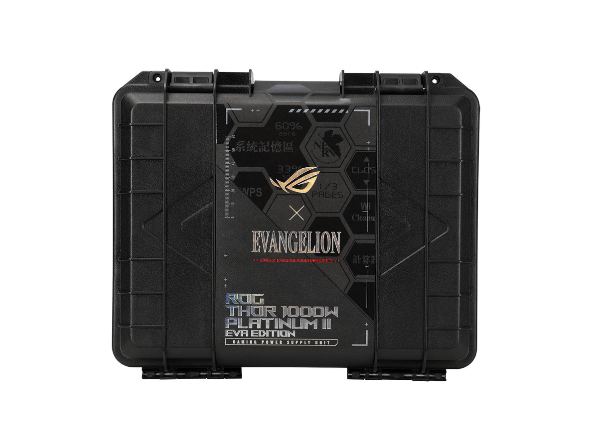 ASUS ROG THOR &quot;EVA Edition&quot; - 1000W 80+ Platinum II Fully Modular Power Supply Unit