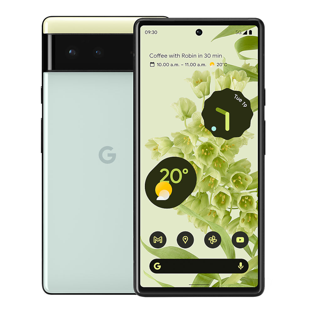 Google Pixel 6 128GB Nano+eSIM Sorta Seafoam Fair Condition