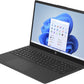 HP 15-FC0018NA Laptop - 39.6 cm (15.6") - AMD Ryzen™ 3 7320U - 4 GB LPDDR5-SDRAM - 128 GB SSD - Wi-Fi 6 - Windows 11 Home in S mode - Black